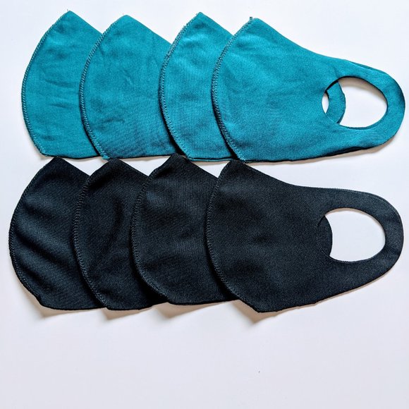 Hand Crafted Accessories - Face Mask Bundle of 8 Neoprene masks